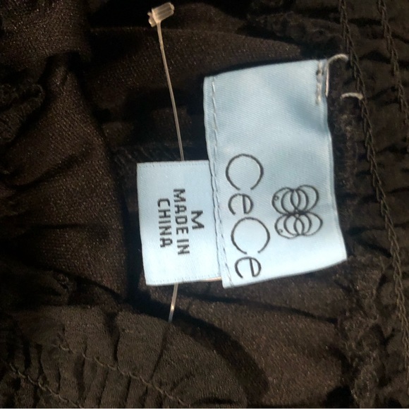 Cece Ruffle Sleeves Top Medium - Picture 4 of 6